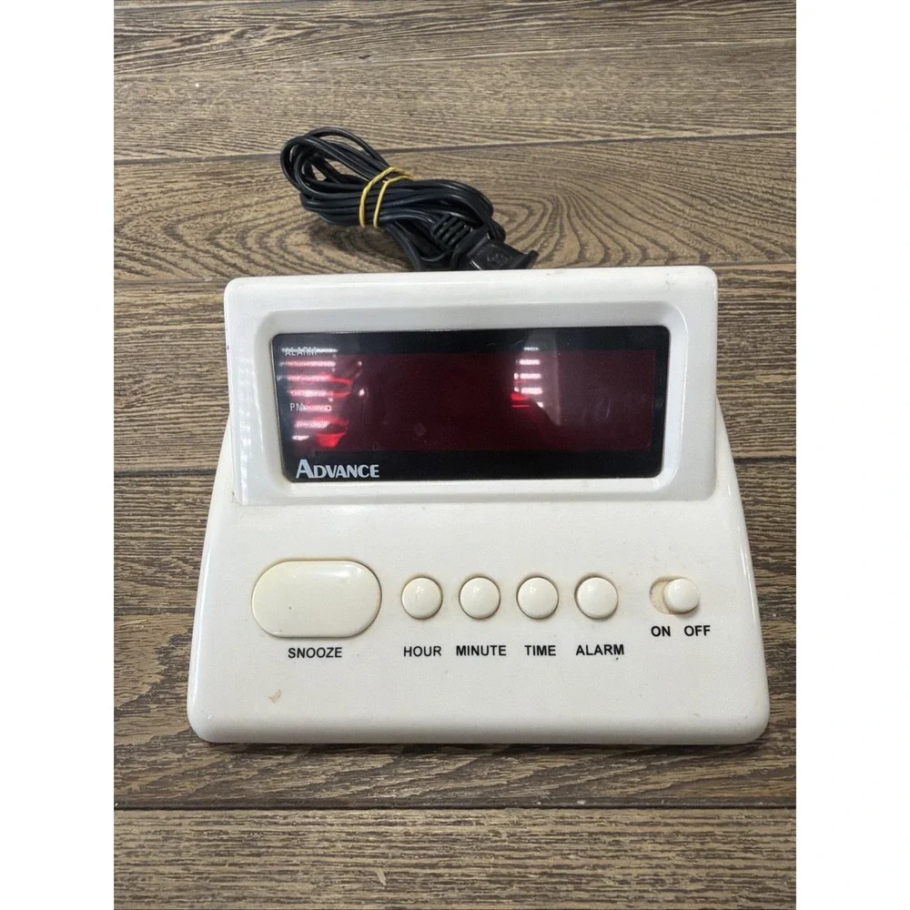 VTG Advance Digital Alarm Clock Tested Works! Model 4042